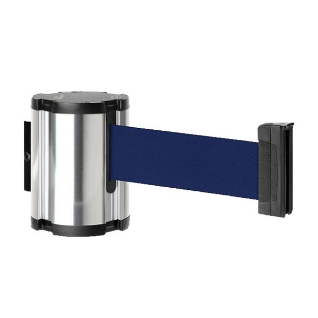 CROWD CONTROL BARRIER BELT RETRACTABLE QUEUE BELT