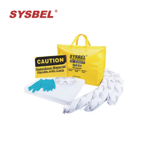 SYSBEL SKIT001W Portable Oil Only Spill Kit Bag 10L, 15L and 20L