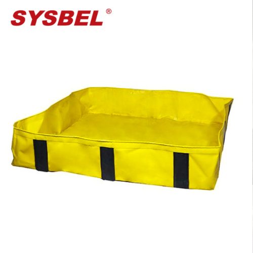 SYSBEL SPPB002 Portable Spill Containment Berm 700 Gallons 2650 Litres Foldable PVC Spill Berm