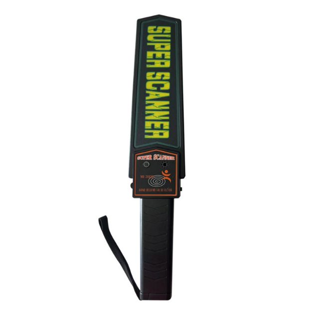 SUPER SCANNER HAND HELD METAL DETECTOR PORTABLE SECURITY INSPECTION DEVICE
