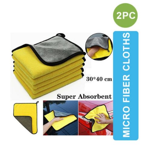 ADC 003 Microfiber Cloth Pack of 2 for Multi Surface Cleaning