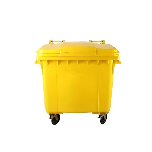 Plastic Commercial Dustbin 660 Liter and 1100 Liter HDPE Waste Bin with Wheels