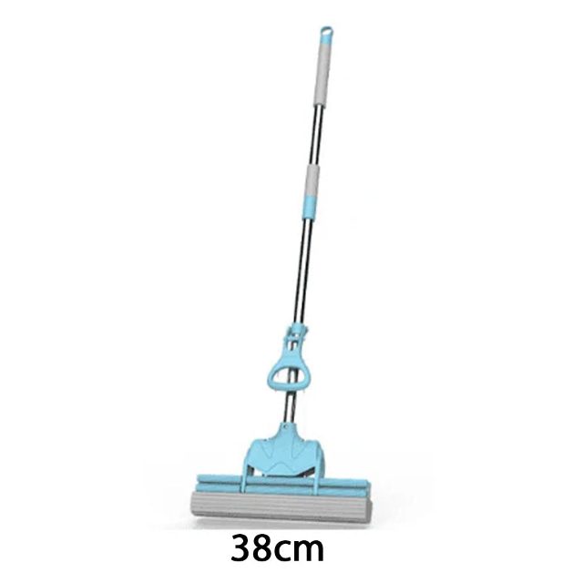 YJ 38CM Sponge Mop with Stainless Steel Handle