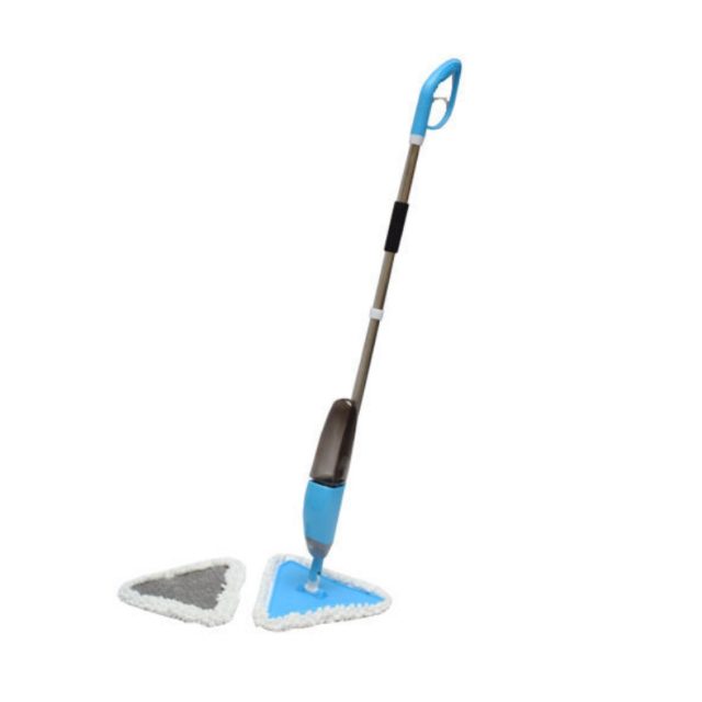 SM 003 Triangle Microfiber Spray Mop for Wet and Dry Floor Cleaning