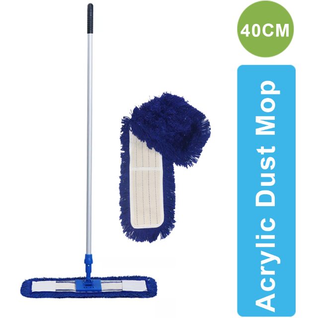 Acrylic Dust Mop with Long Handle 40CM, 60CM and 90CM