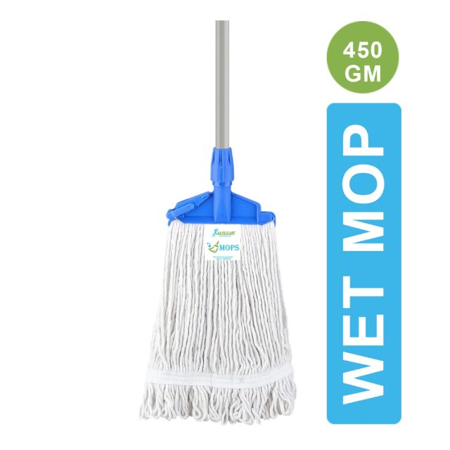 IM 010 450GM Cotton Wet Mop Set with Aluminum Rod