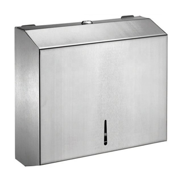 Lockable Wall Mounted Stainless Steel Tissue Box Dispenser
