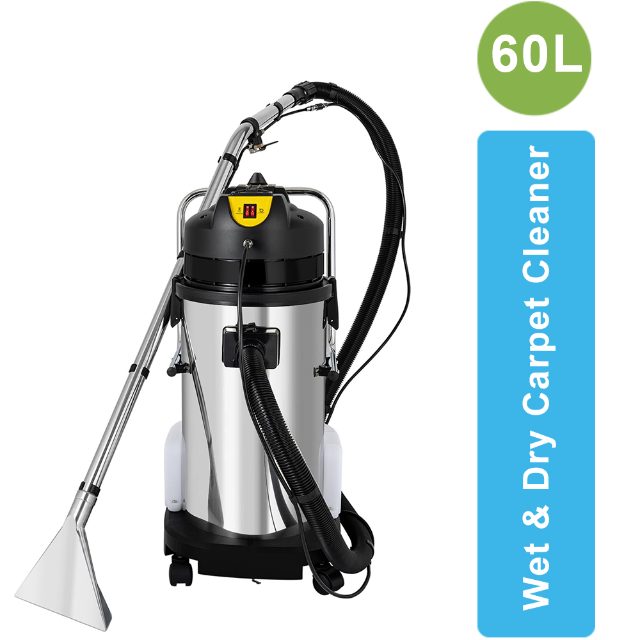 Industrial LC 602SC 60L Stainless Steel Wet and Dry Carpet Vacuum Cleaner