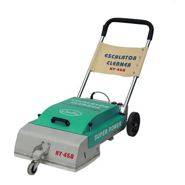 HT 450 Escalator Cleaner Handrail Floor Sweeping Vacuum Machine