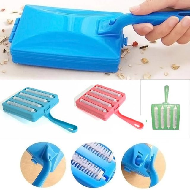 A8014 Plastic Manual Carpet Sofa and Upholstery Cleaning Brush