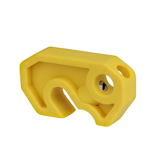 Universal Non-Conductive Circuit Breaker Lockout for Mini DIN and ISO Circuit Breakers