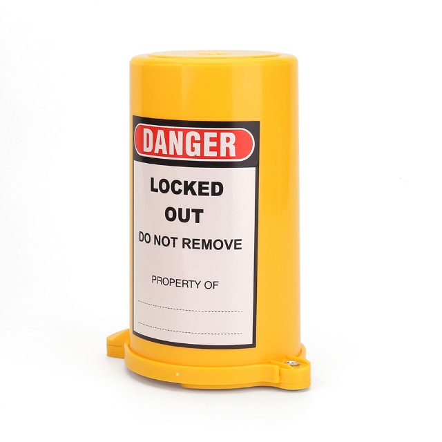 LOTO Pneumatic Gas Cylinder Lockout ABS Air Source Safety Device