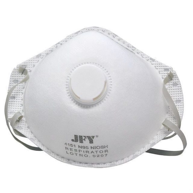 JFY 4151 N95 Chemical and Dust Respirator Face Mask with Filter