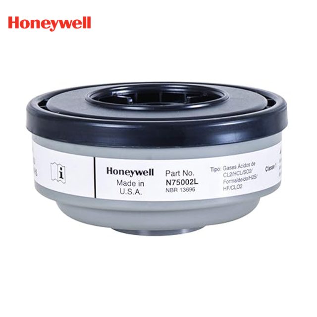 Honeywell N75002L Acid Gases Cartridge Filter for North Respirators