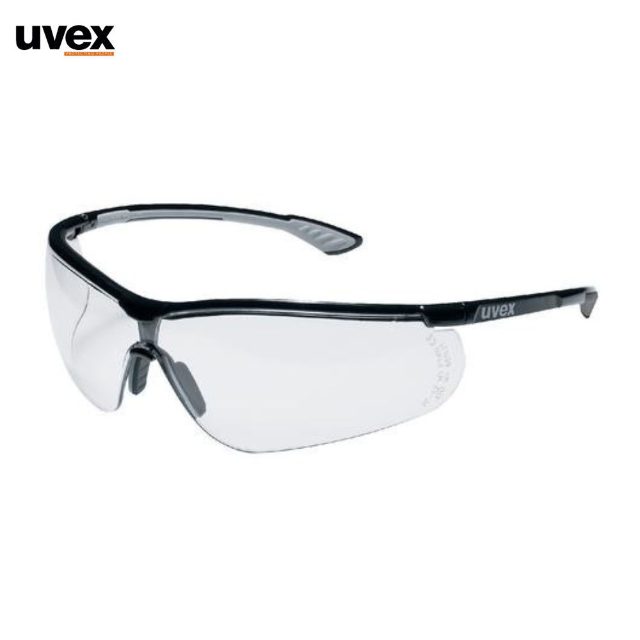 Uvex Sportstyle Anti Scratch Anti Fog UV400 Polycarbonate Clear Lens Safety Glasses