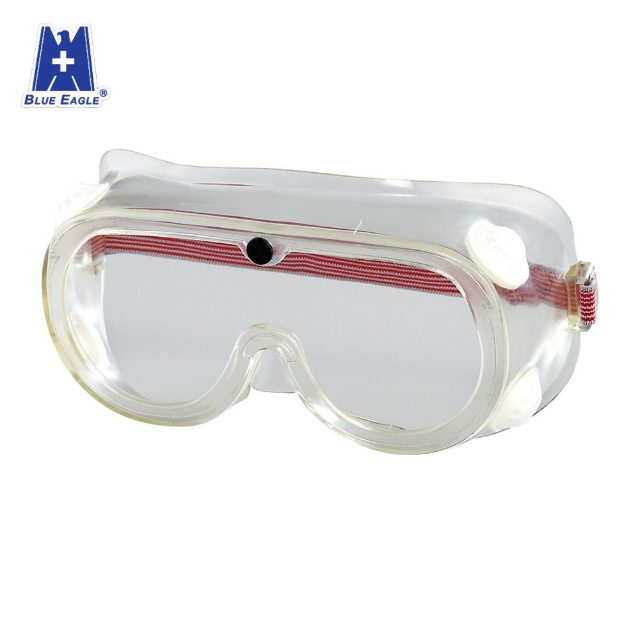 Blue Eagle NP104 Clear Polycarbonate Safety Goggles with Indirect Ventilation