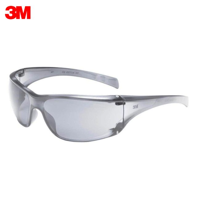 3M Virtua AP 11819-00000-20 Clear Polycarbonate Safety Glasses with Hard Coat Anti-Scratch Lens