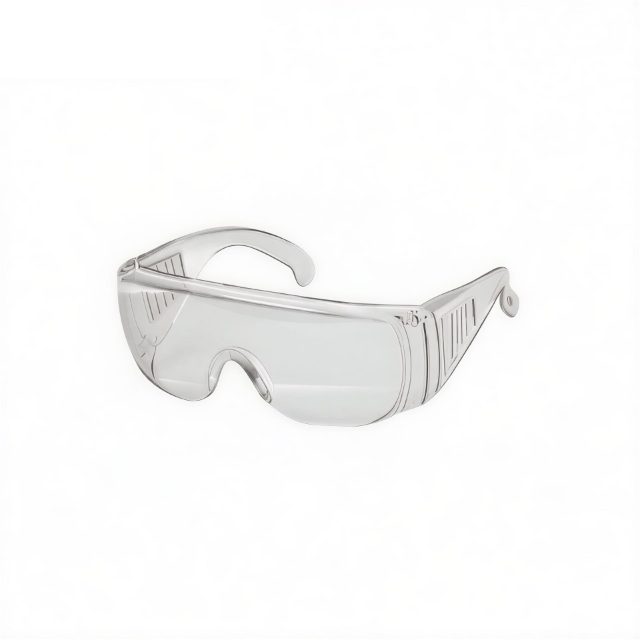 HSG052 Impact Resistant Clear Polycarbonate Safety Goggles with UV Protection