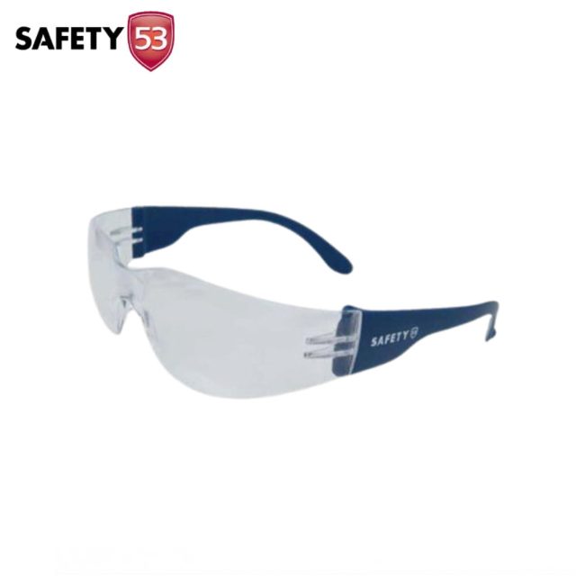 Safety 53 HARDY 2251 Safety Glasses with Anti-Scratch Polycarbonate Lenses and UV Protection