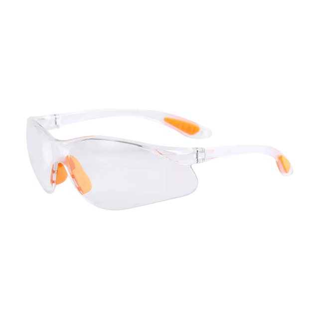 Taiwan SX-53 Clear Frameless Polycarbonate Safety Glasses with Anti-Scratch Lenses