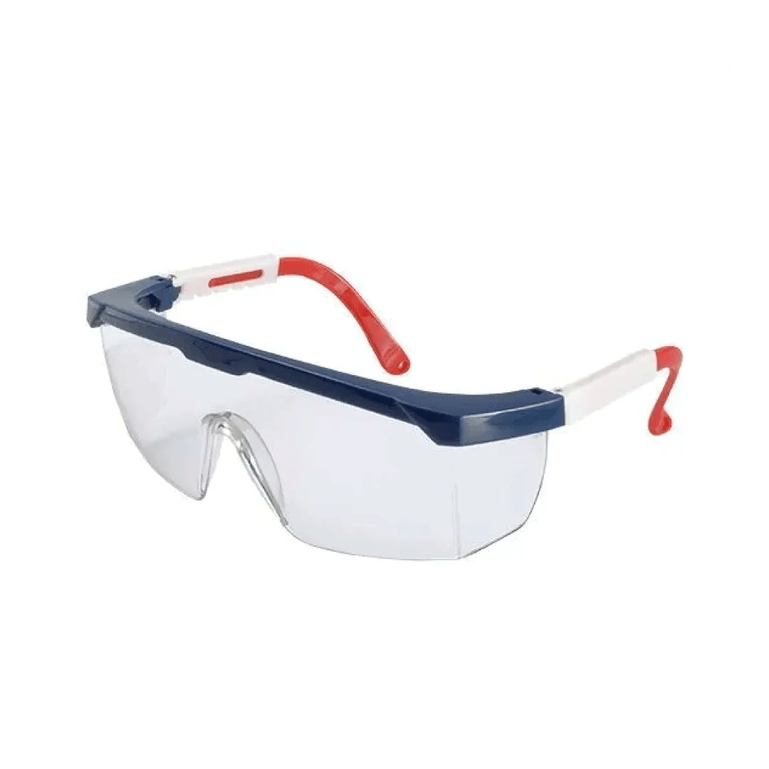 SS-2533J Clear Anti-Fog Polycarbonate Safety Glasses with Adjustable Temples