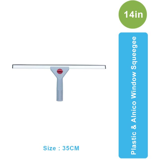 PLASTIC & ALNICO WINDOW SQUEEGEE