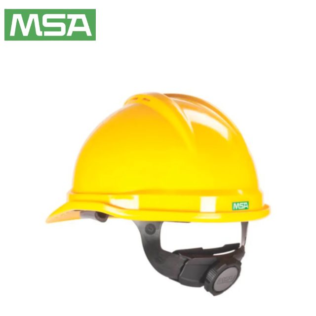 MSA V-Gard China Polyethylene Safety Helmet with Chin Strap