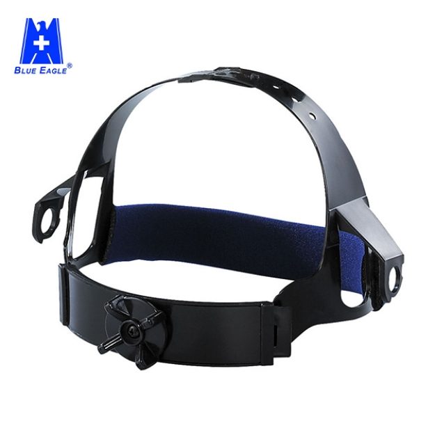 HG1 Ratchet Headgear with 6 Point Suspension and Adjustable Fit for Safety Face Shields