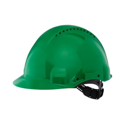 3M G3000CUV-GP safety hard hat helmet with UV indicator and adjustable headband
