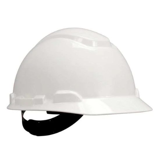 3M H-701P WHITE HARD HAT HELMET WITH 4-POINT PIN LOCK