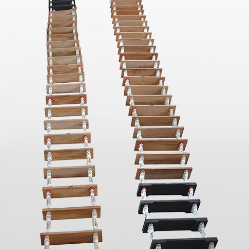 Safety Outdoor Cotton Climbing Rope Ladder