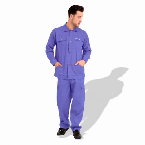 Prime Captain CP1200 Pre-Shrunk 100% Cotton 200 GSM Safety Coverall Two-Piece Workwear