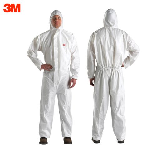 3M Protective Coverall 4515 50 GSM SMS Breathable Disposable Safety Suit Type 5/6