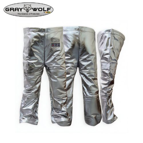 Graywolf RSAFE GW7300ACSC5 Aluminized Heat and Molten Metal Resistant Safety Trouser